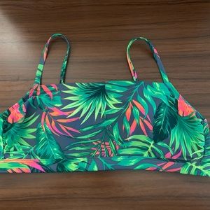 tropical bikini top